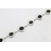 Women's Bracelet 925 Sterling Silver Natural black onyx Stones P 525